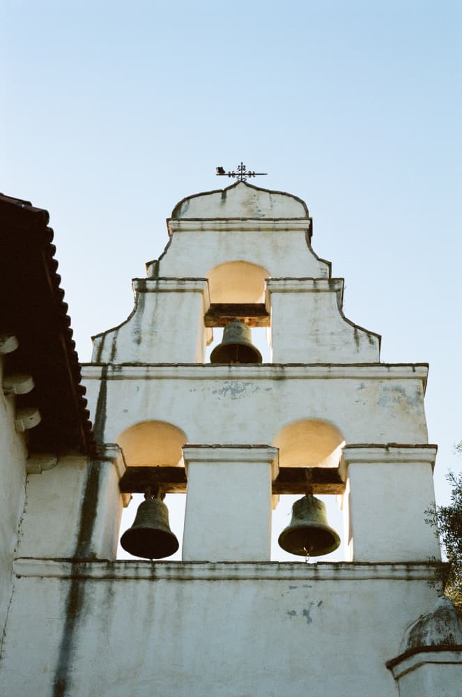Historic Mission Bells by Julie Pointer Adams — canvas wall art