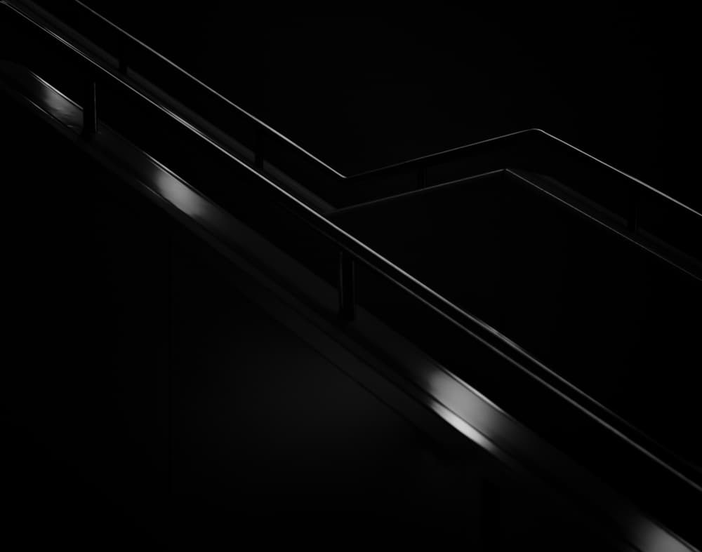 Sleek Metallic Lines by Jeroen van de Wiel — canvas wall art