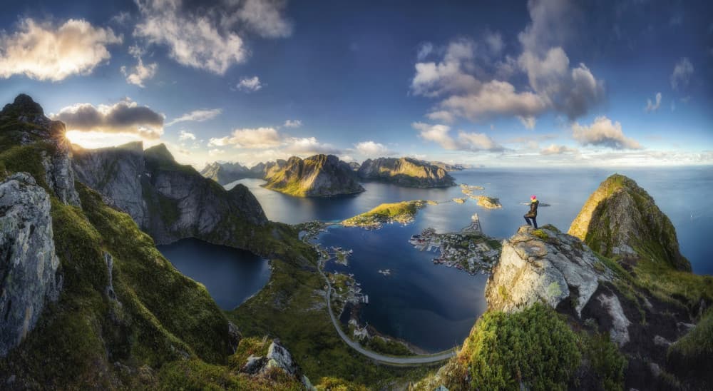 Lofoten Mountain Vista
