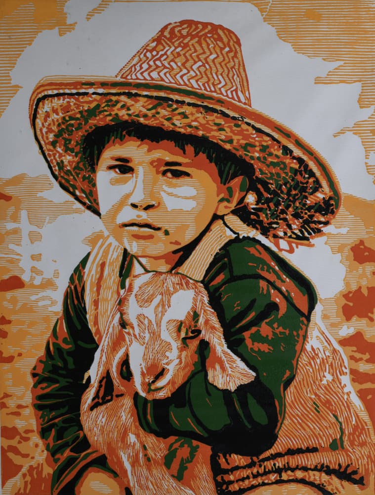 SOULMATE 1 by Tosin Oyeniyi — canvas wall art