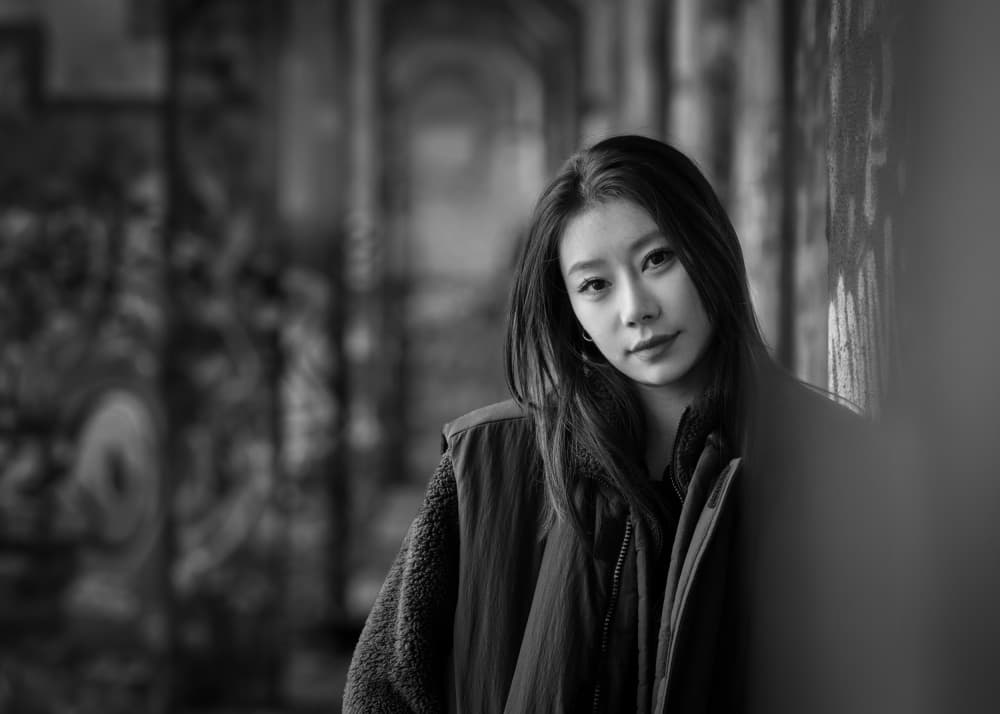 Thoughtful Urban Portrait by Vicki Lai — canvas wall art
