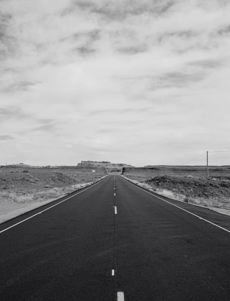 Dramatic Desert Road by Bethany Young — canvas wall art
