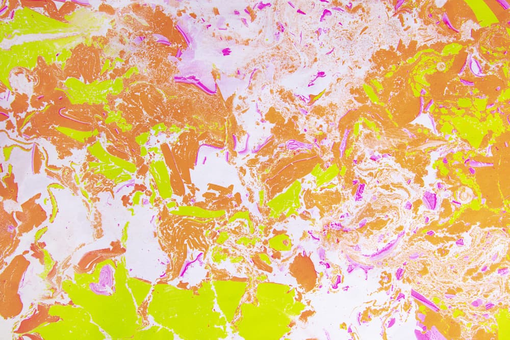 Vibrant Fluid Marbling by Julia Ramiro — canvas wall art
