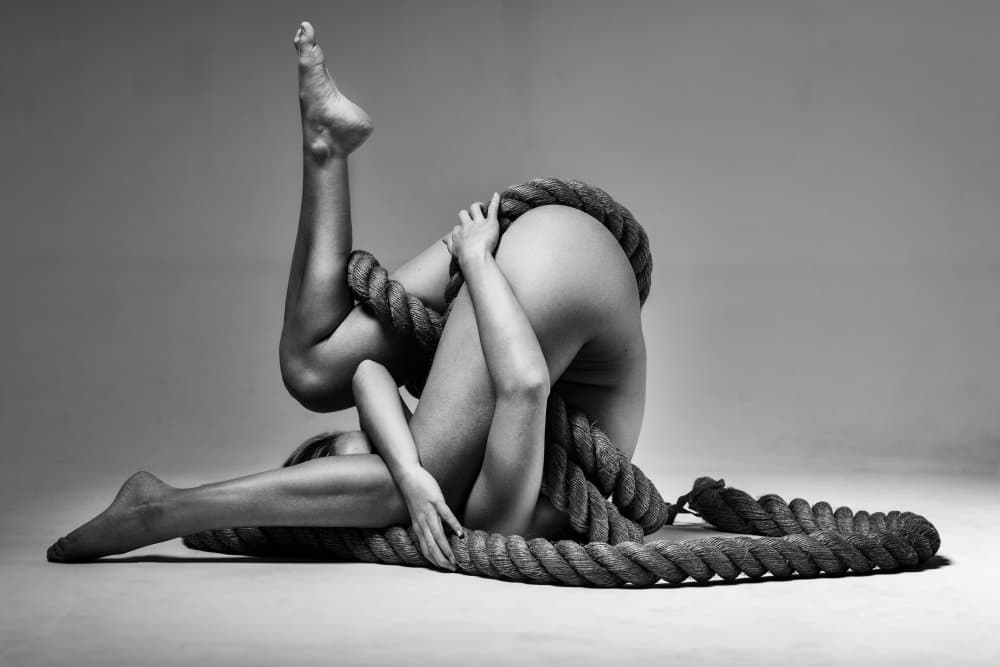 Bound Human Form by Ray Fritz — canvas wall art
