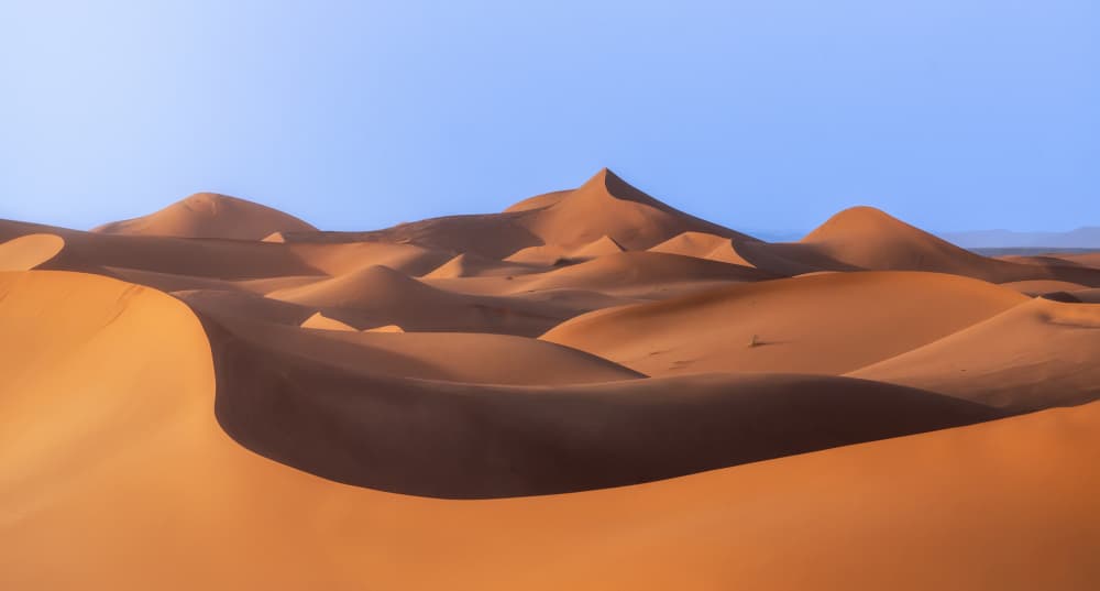 Golden Desert Dunes by Carlos Cremades Pérez — canvas wall art