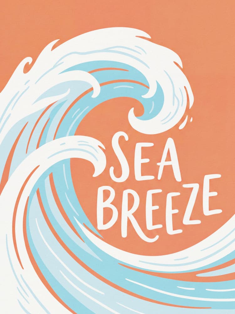 Summer Sea Breeze by Andreas Magnusson — canvas wall art