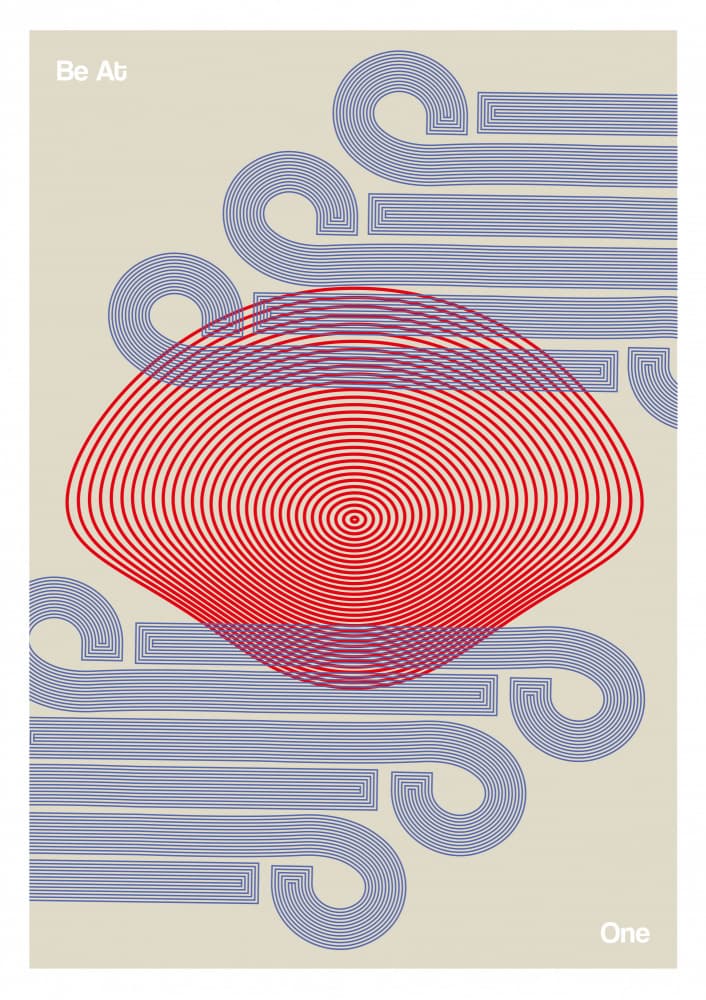 Modern Rhythmic Design by Frances Collett — canvas wall art