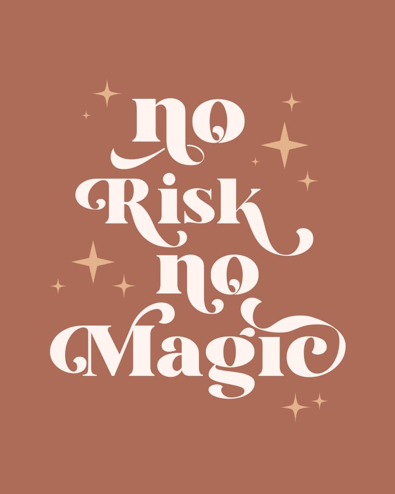 No Risk No Magic by KsanaKalpa — canvas wall art