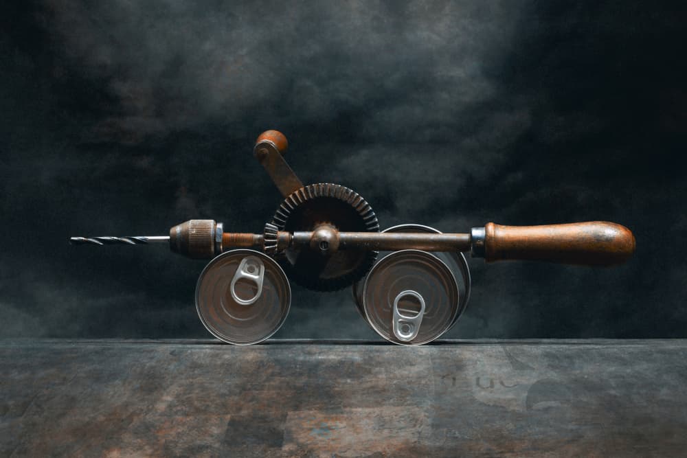Repurposed Industrial Tool by Brig Barkow — canvas wall art