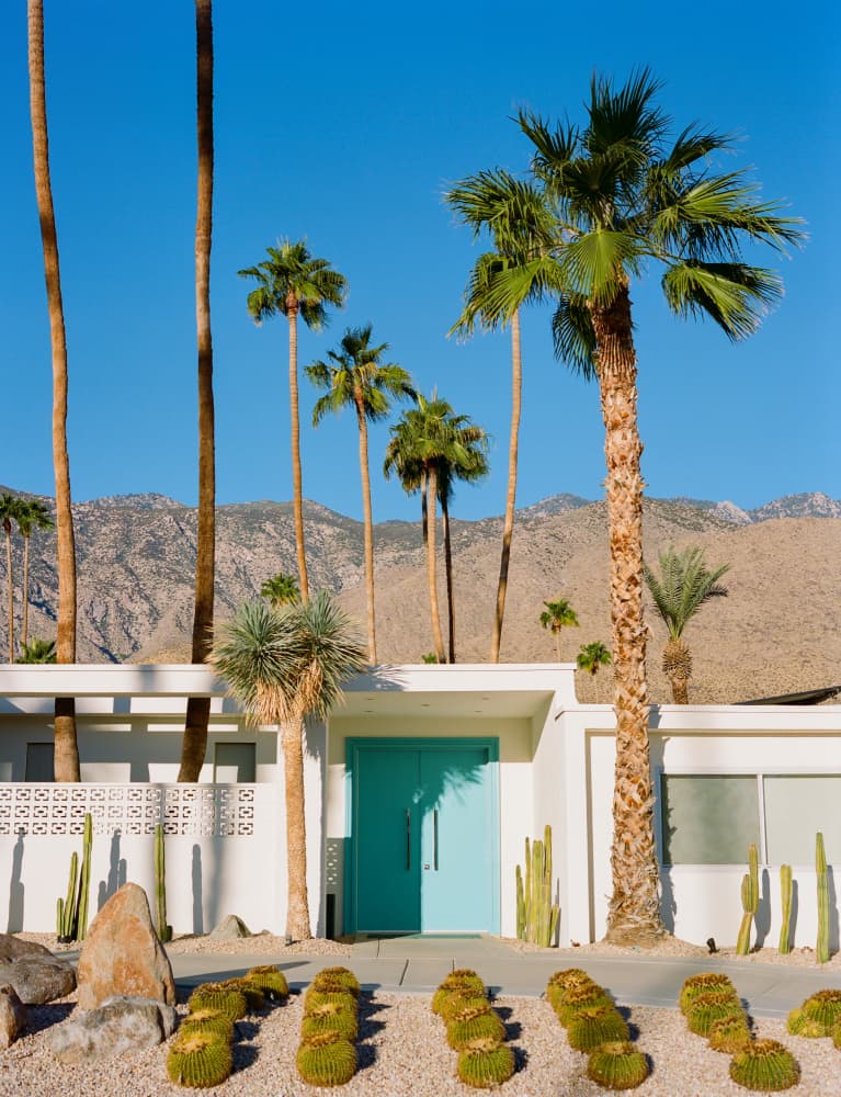 Palm Springs Modern Home by Bethany Young — canvas wall art
