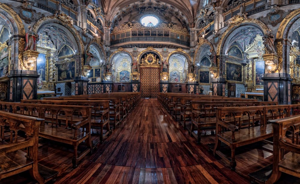 Ornate Church Interior by TONY GORAN — canvas wall art