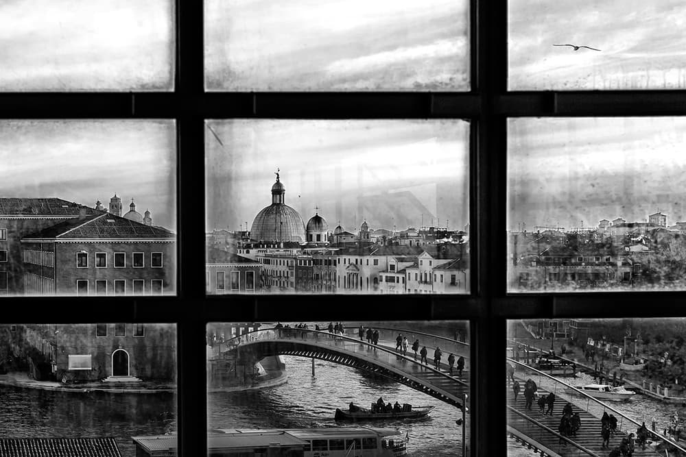 Classic Venice Window View by Roberto Marini — canvas wall art