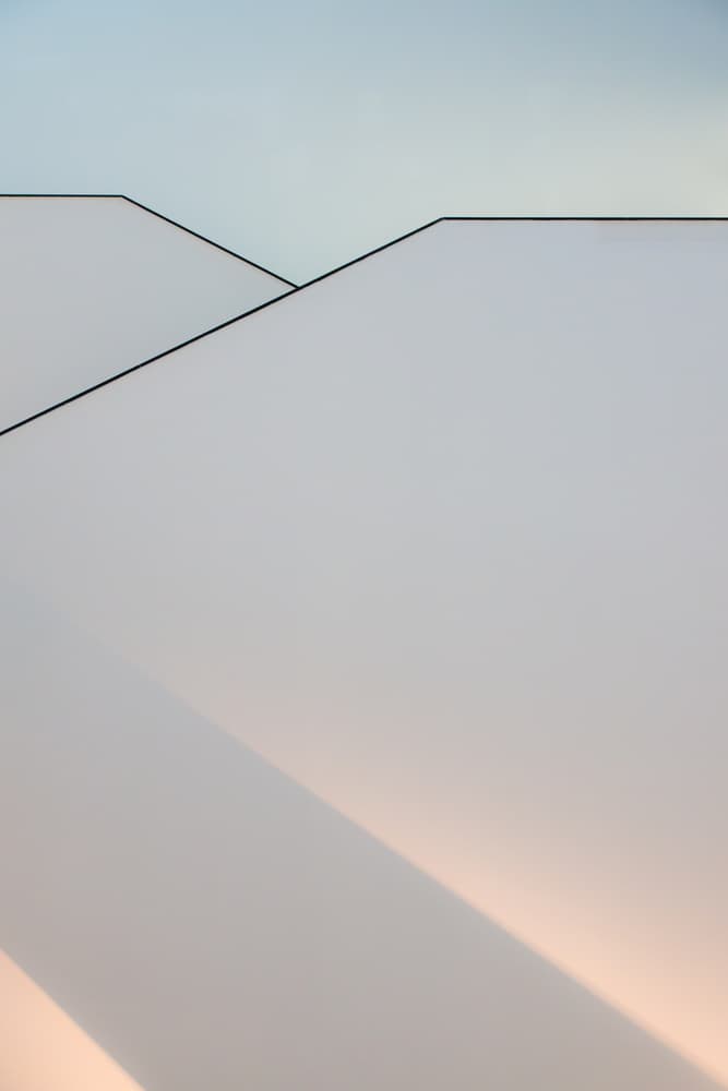 Modern Geometric Sky by Greetje van Son — canvas wall art