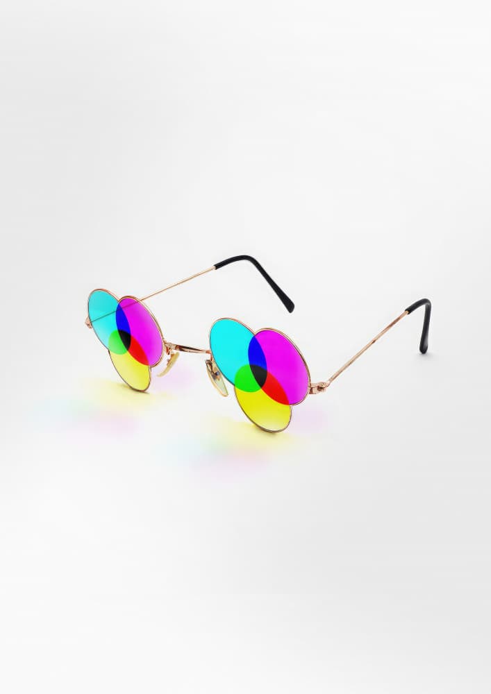Optical Color Play by Artem Pozdniakov — canvas wall art