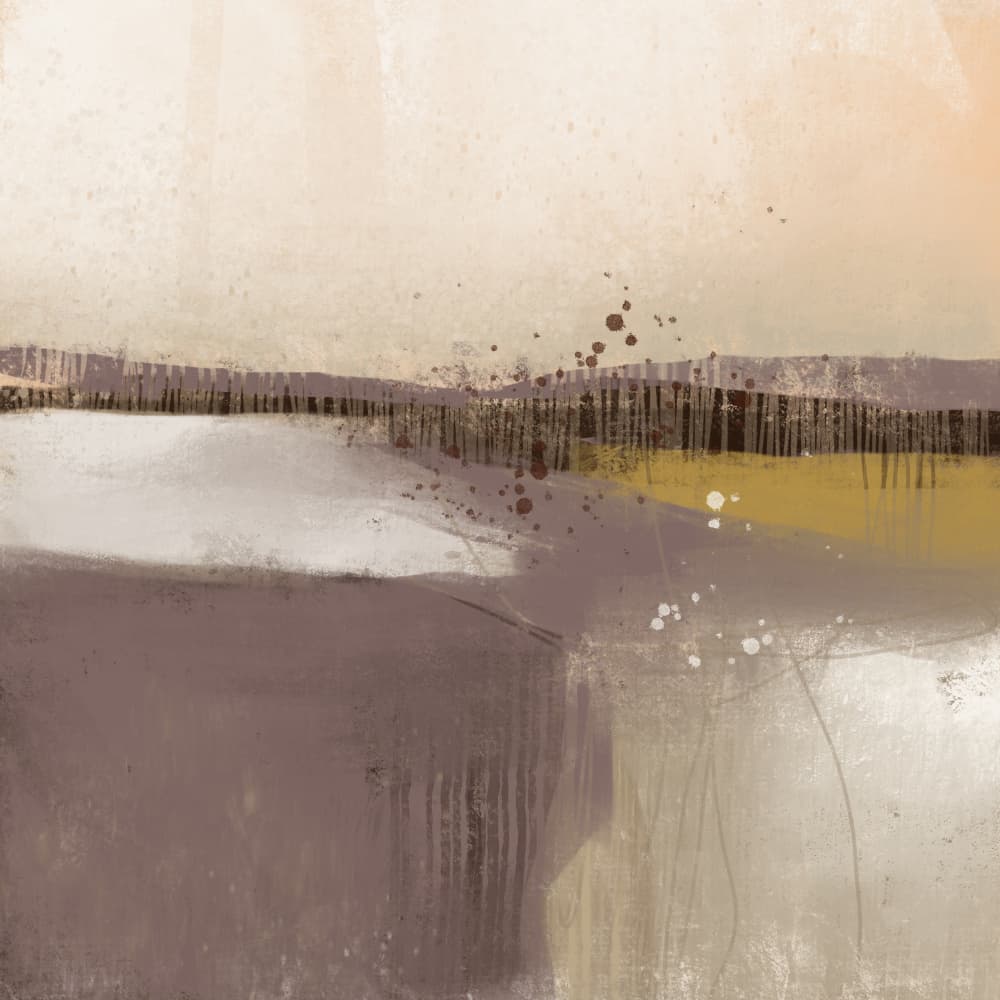 Peaceful Earthy Horizon by MANSI SAXENA — canvas wall art