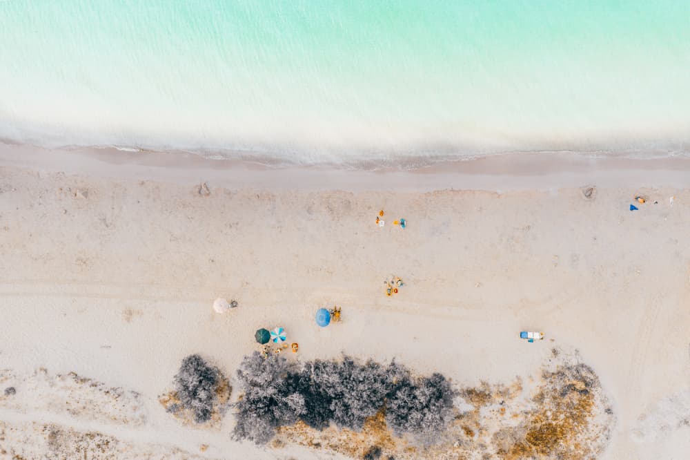 Turquoise Ocean Beach by Carmine Chiriacò — canvas wall art
