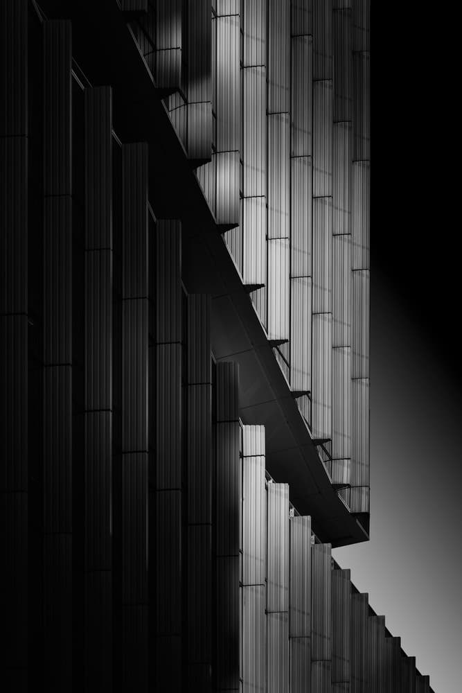 Modern Architectural Lines by Greetje van Son — canvas wall art