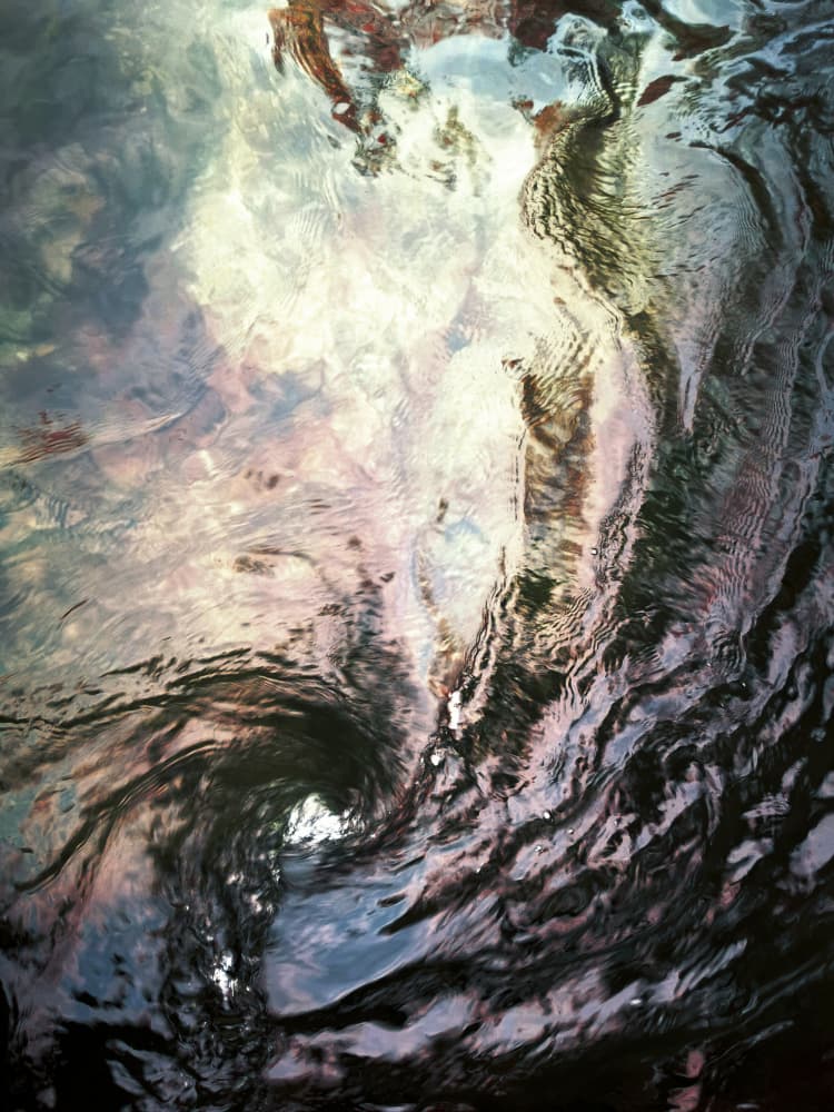Reflecting Swirling Water by Angelo Cerantola — canvas wall art