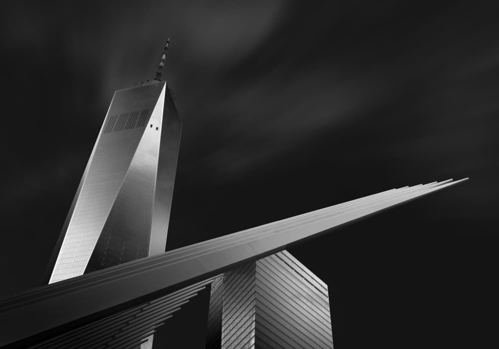 Sleek City Angles by iPuraVida — canvas wall art