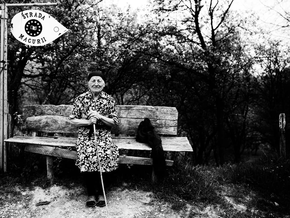Smiling Village Elder by Julien Oncete — canvas wall art