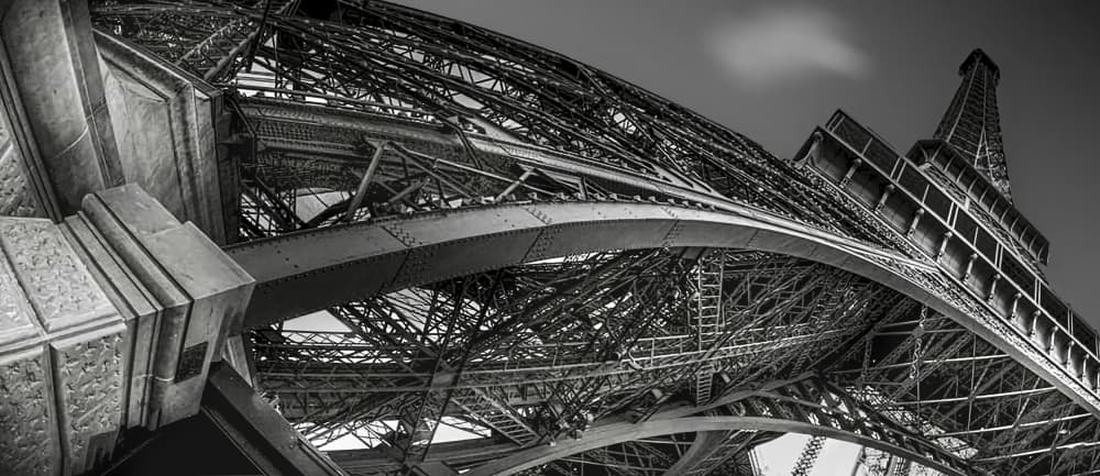 Grand Eiffel Structure by Laruelle Philippe — canvas wall art