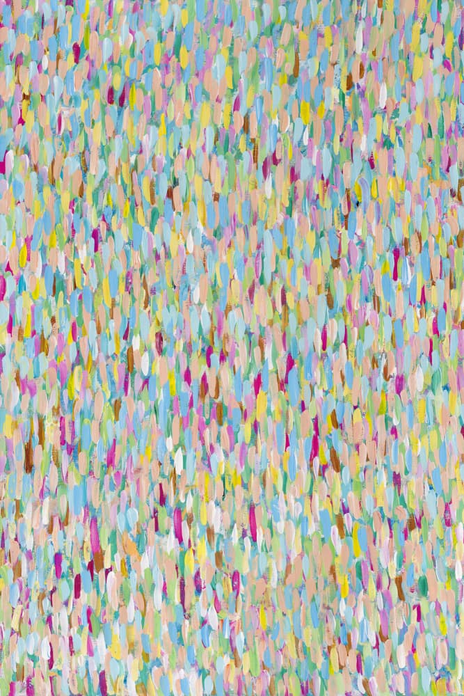 Vibrant Pastel Strokes by Helen Joynson — canvas wall art