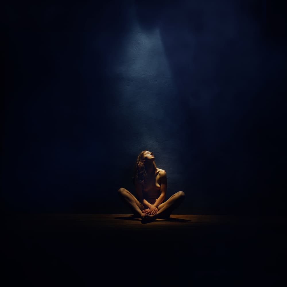 Serene Light Meditation by Yaroslav Vasiliev-Apostol — canvas wall art