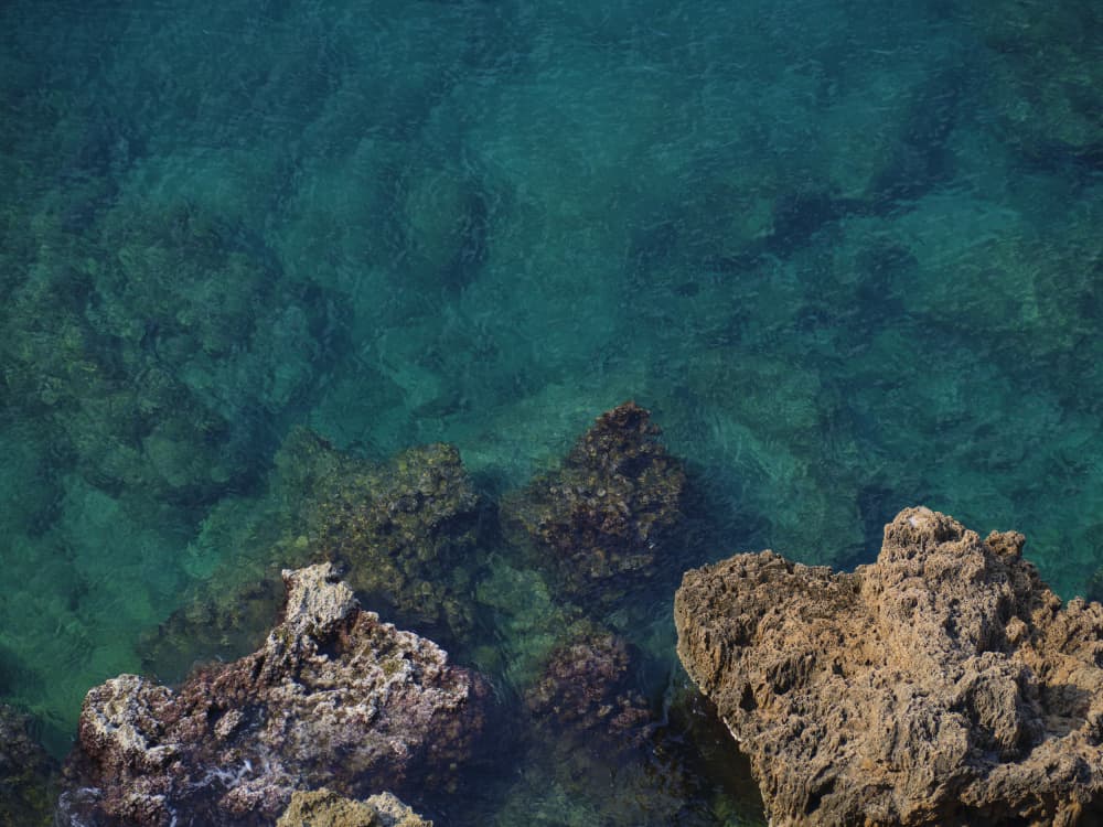 Turquoise Coastal Waters by engin akyurt — canvas wall art