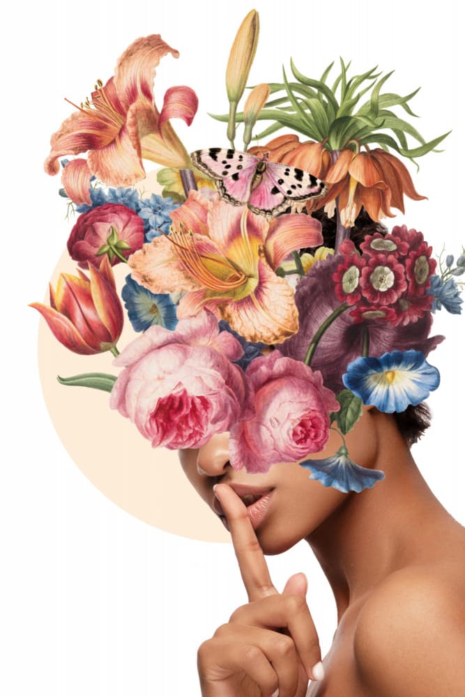 Woman's Floral Secret