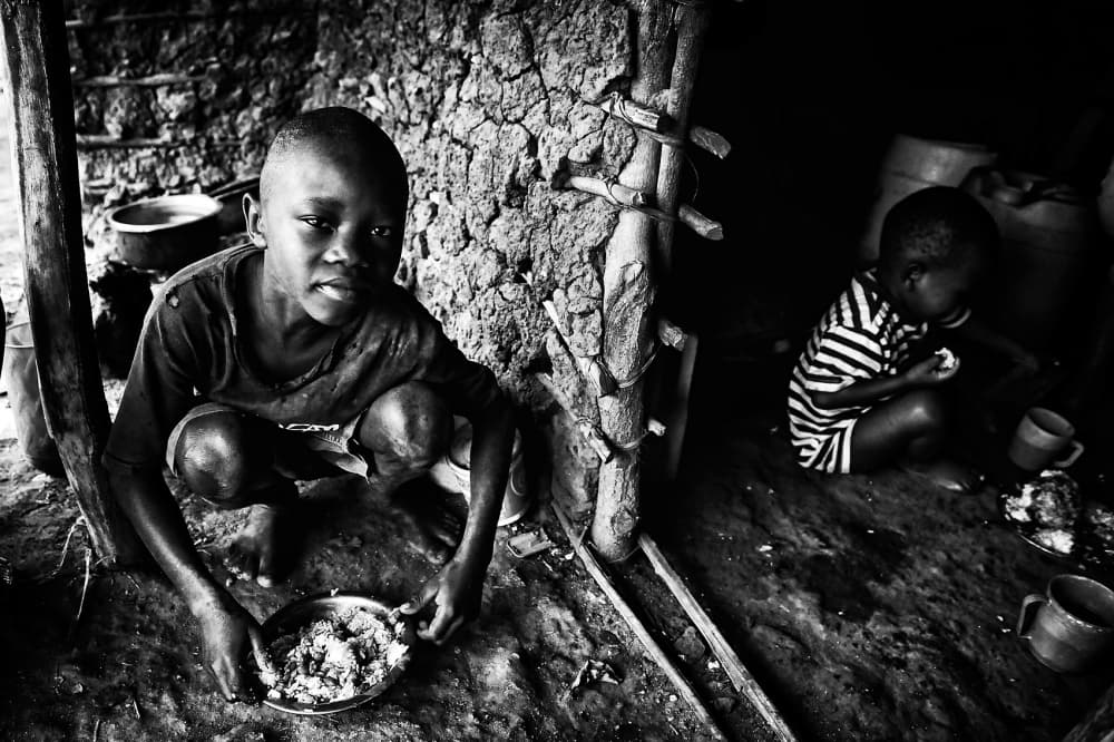 Humble Village Meal by Foad Mirzaie — canvas wall art