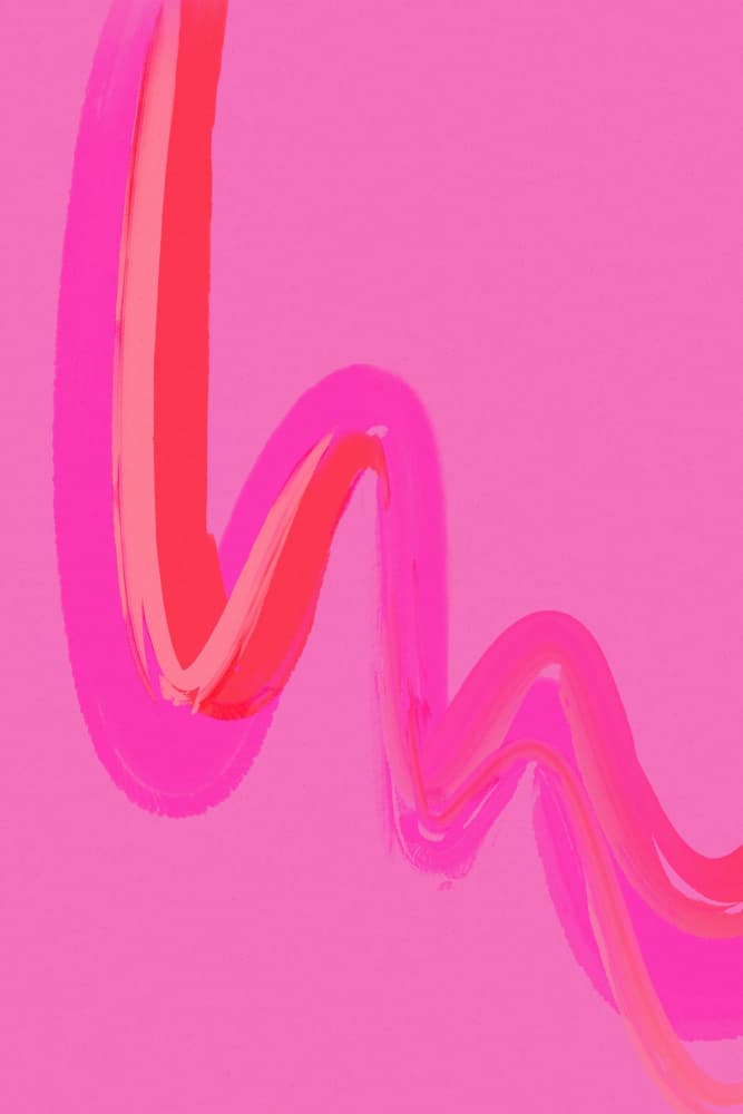 Neon Waves by Treechild — canvas wall art