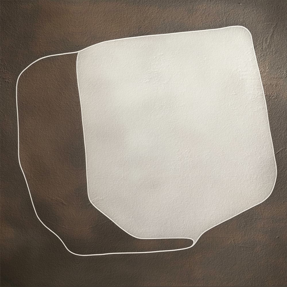 Smooth Abstract Shapes by Alma — canvas wall art