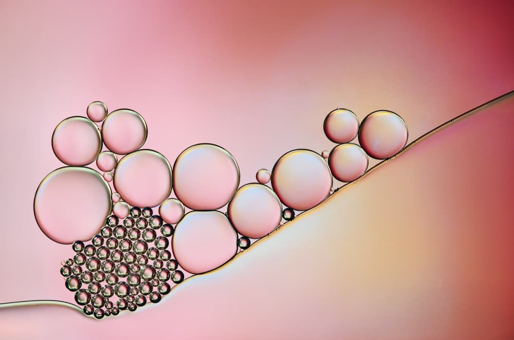 Soft Abstract Bubbles by Heidi Westum — canvas wall art