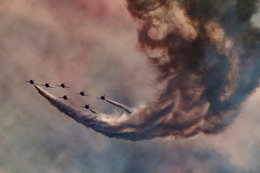 Dynamic Jet Formation by Chris Hamilton — canvas wall art