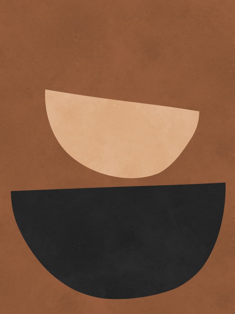 Abstract Earth Curves by Vitor Costa — canvas wall art