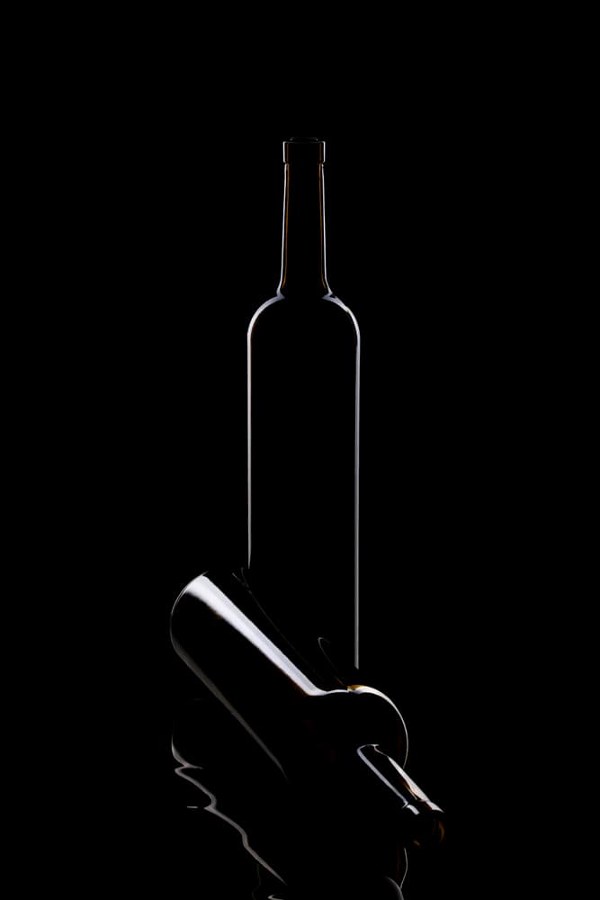 Elegant Wine Silhouettes by Brig Barkow — canvas wall art