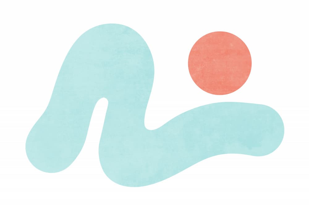 Soft Organic Shapes by amini54 — canvas wall art