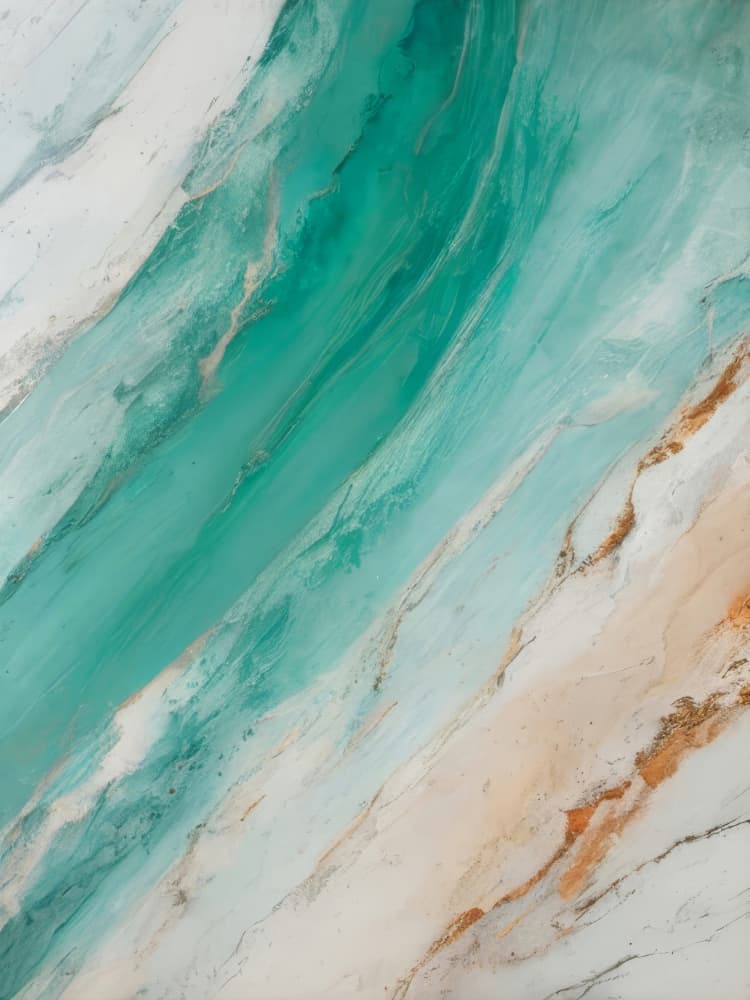 Oceanic Marble Flow by Alpenglow Workshop — canvas wall art