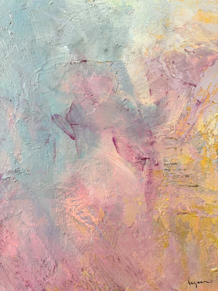 Dreamy Pastel Hues by Dorothy Fagan — canvas wall art