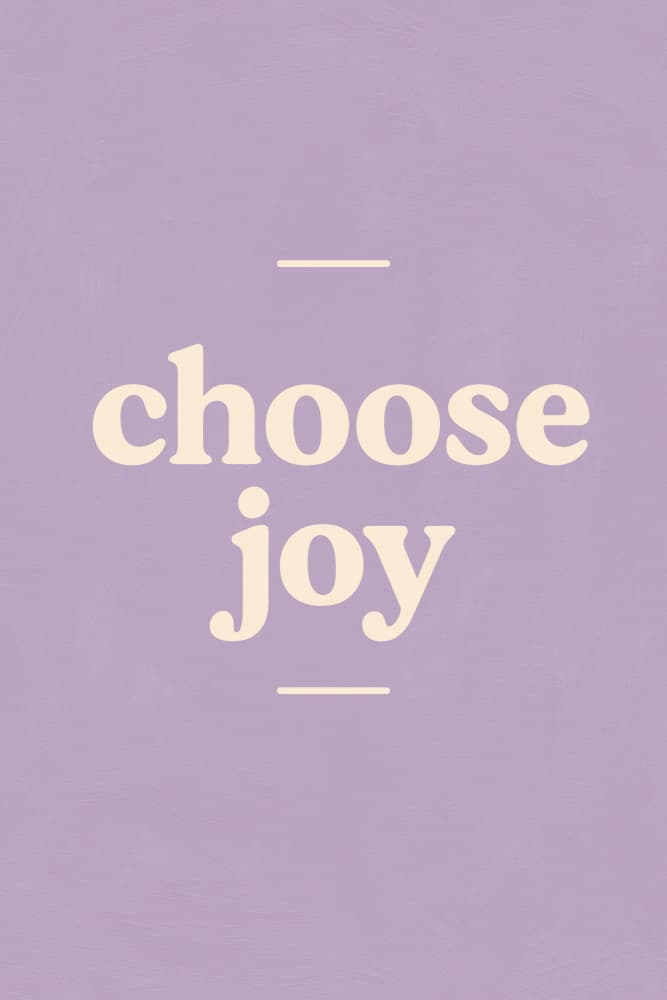 Choosejoy(purple) by Treechild — canvas wall art
