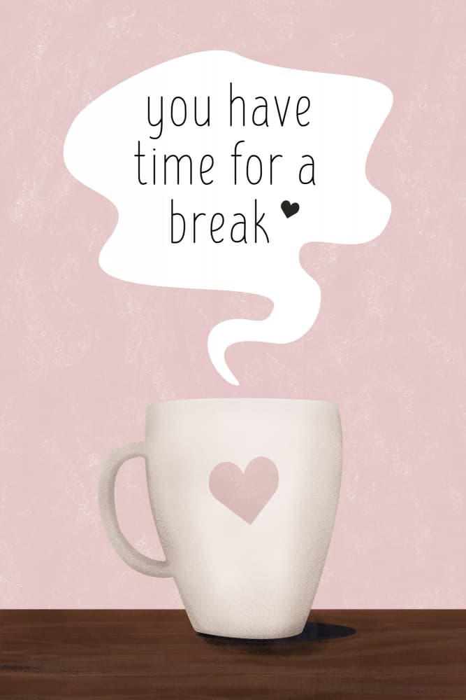 Time for a Break by EMELIEmaria — canvas wall art