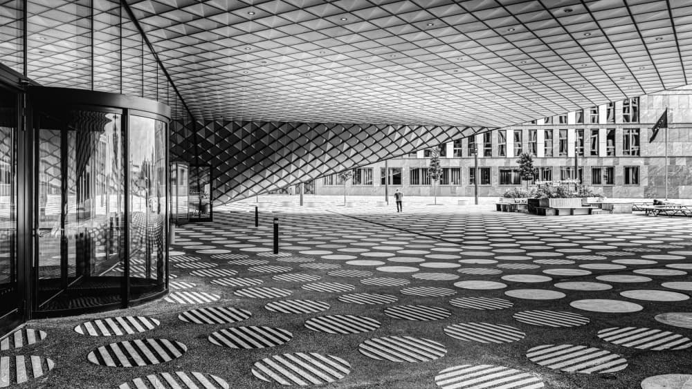 Entrance Futurium Berlin by Stephan Rückert — canvas wall art