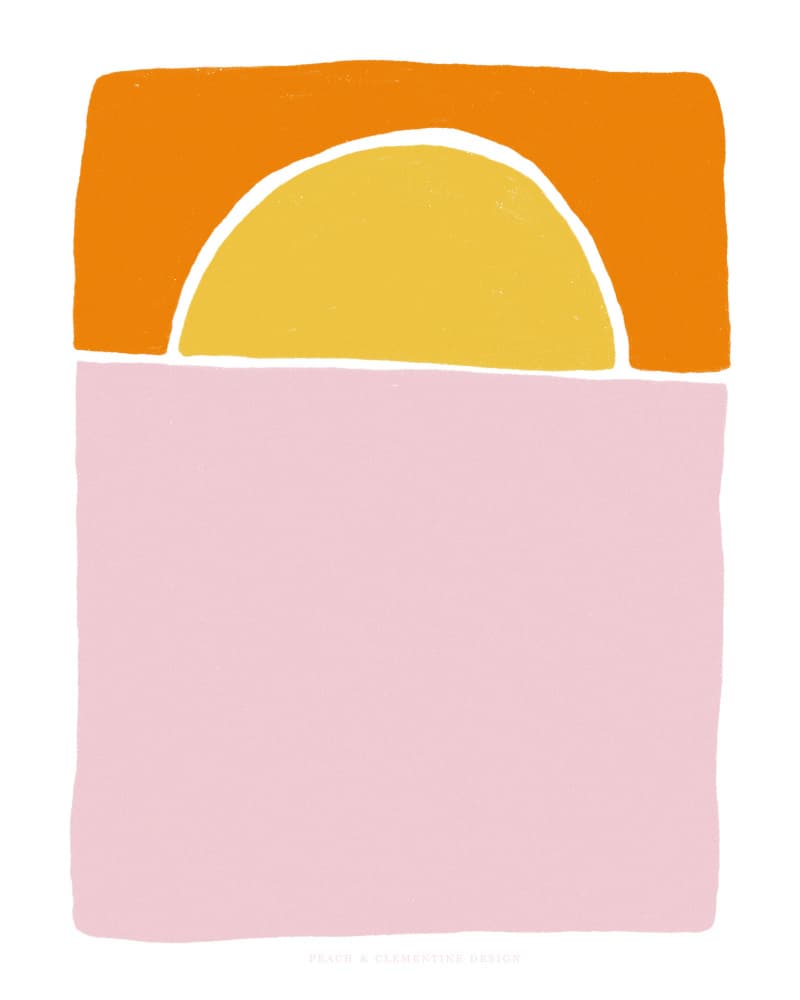 Pandc Sunset Copy by Jenny Liz Rome — canvas wall art