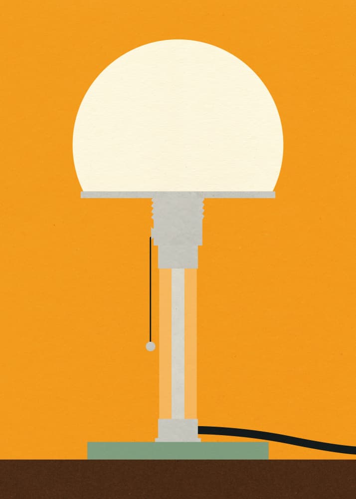 Wagenfeld Wg24 by Rosi Feist — canvas wall art