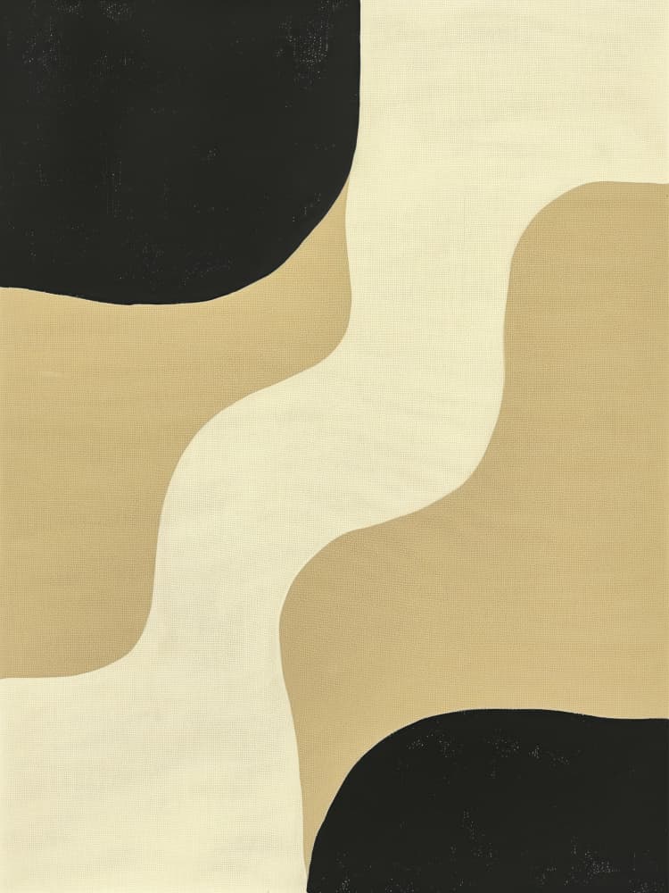 Curved Harmony by Treechild — canvas wall art