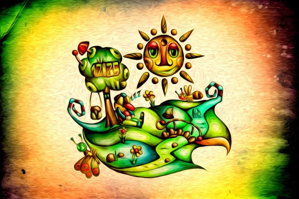 Whimsical Sunny Dream by Rafal Kulik — canvas wall art