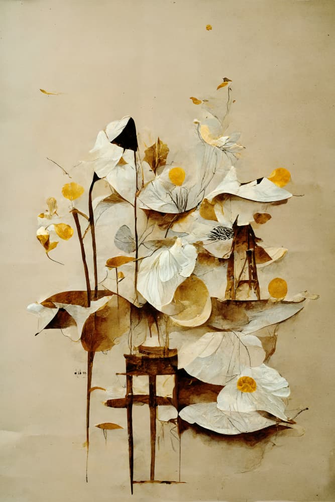 Blooming Serenity by Treechild — canvas wall art