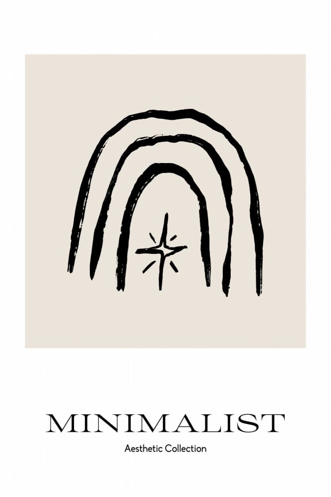 Minimalistaestheticcollection by Treechild — canvas wall art