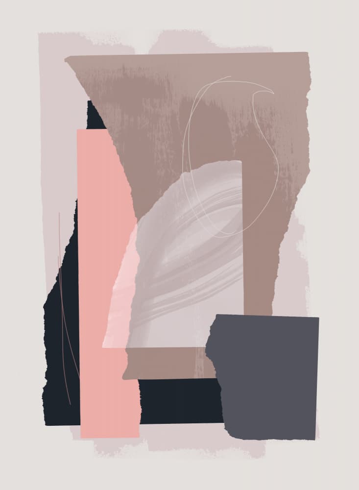 Pieces 15 by Mareike Böhmer — canvas wall art