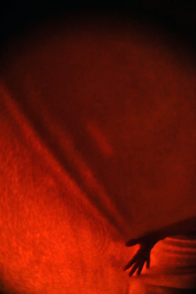 Mysterious Red Hand by Sydney Harter — canvas wall art